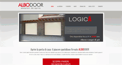 Desktop Screenshot of albodoor.it
